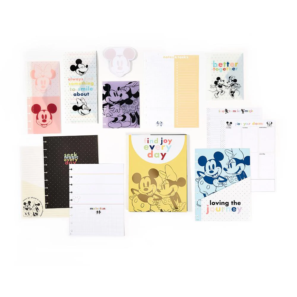 Disney© Mickey Mouse & Minnie Mouse Joy Colorblock Classic Planner Companion - Image 2