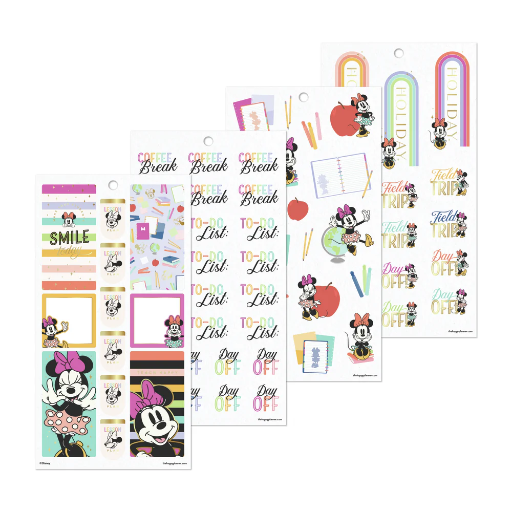 Disney Minnie Mouse All Smiles Teacher - Value Pack Stickers - Image 9