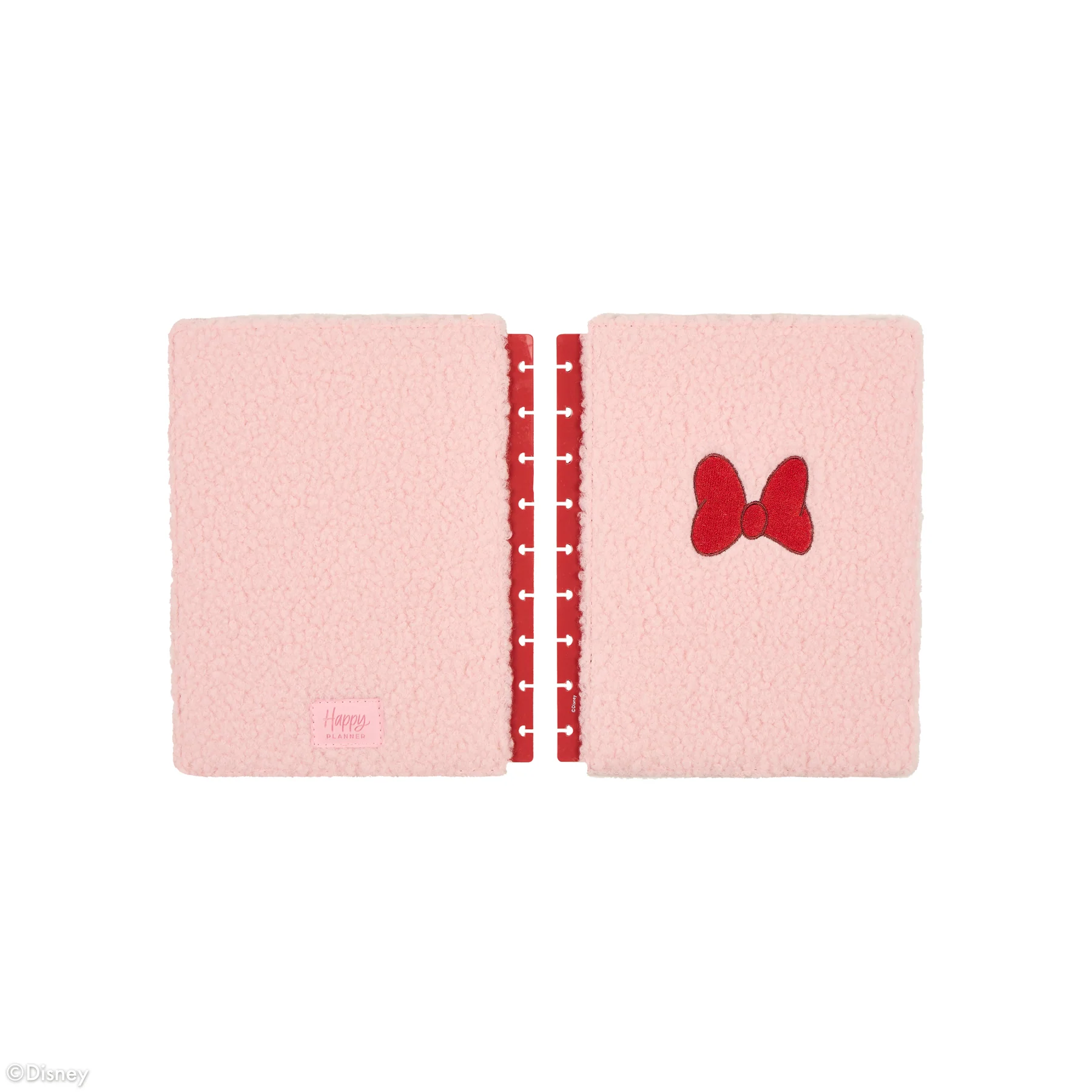 Disney Minnie Mouse Bow Happy - DELUXE Sherpa Snap In Classic Planner Cover - Image 11