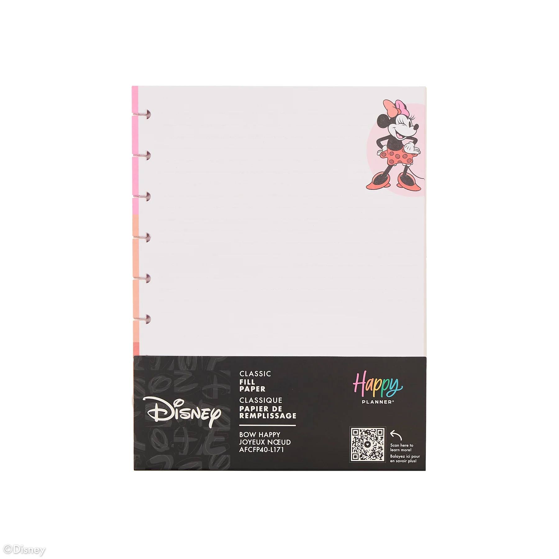 Disney Minnie Mouse Bow Happy - Dot Lined + Dot Grid Classic Filler Paper - 40 Sheets - Image 10