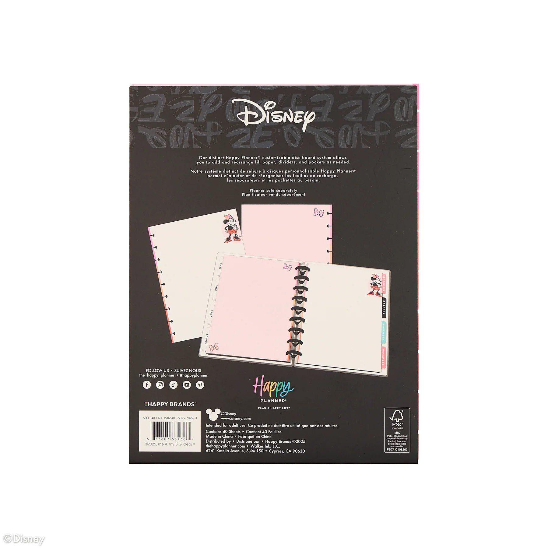 Disney Minnie Mouse Bow Happy - Dot Lined + Dot Grid Classic Filler Paper - 40 Sheets - Image 11