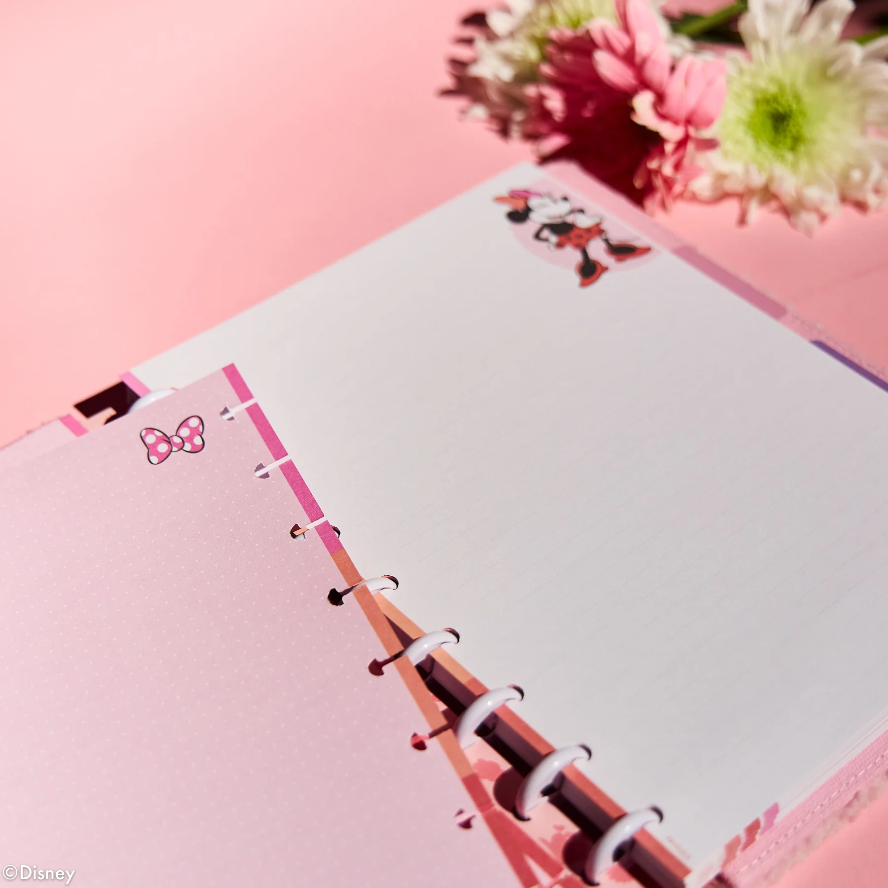 Disney Minnie Mouse Bow Happy - Dot Lined + Dot Grid Classic Filler Paper - 40 Sheets - Image 2