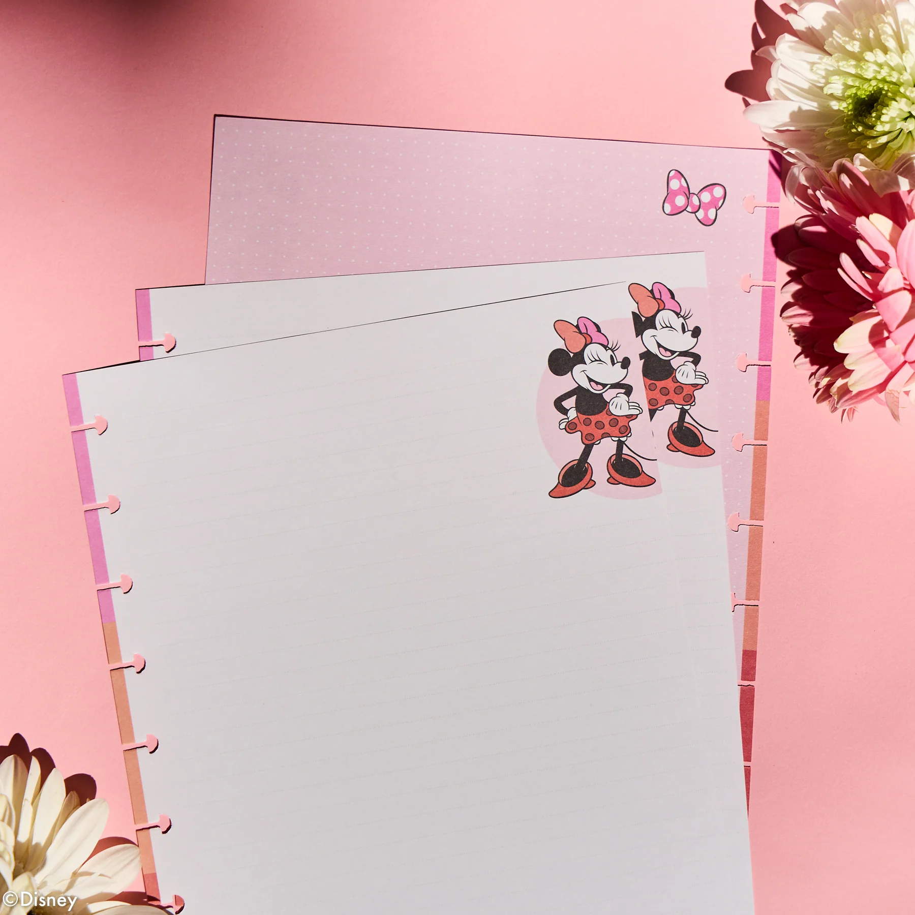 Disney Minnie Mouse Bow Happy - Dot Lined + Dot Grid Classic Filler Paper - 40 Sheets - Image 4