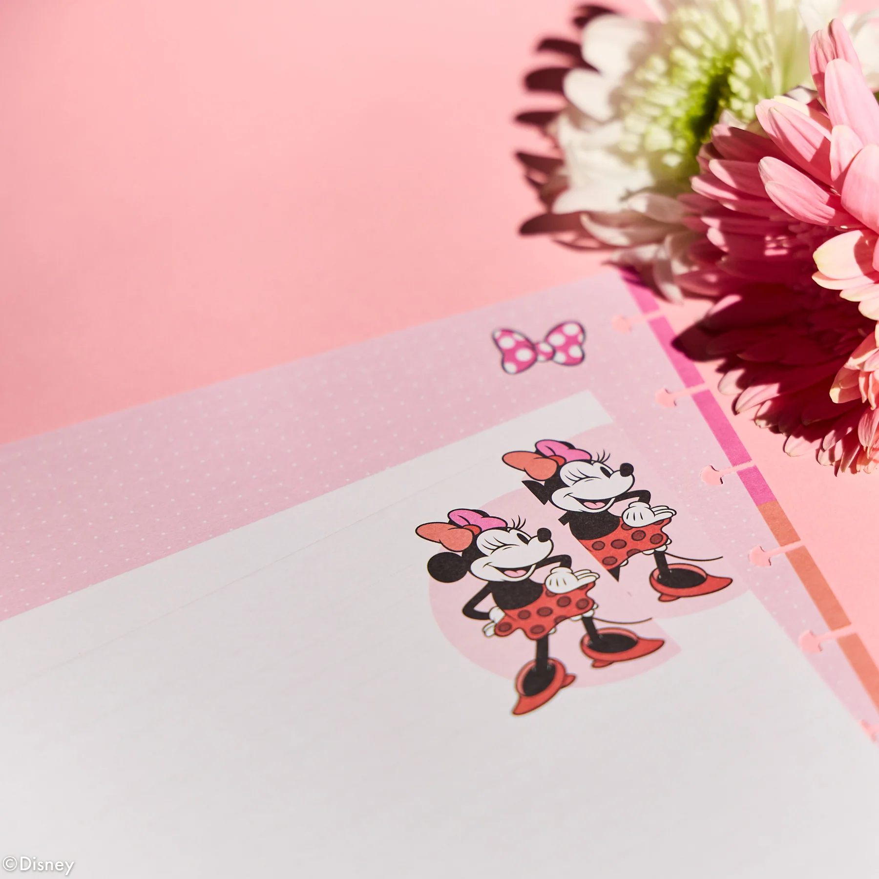 Disney Minnie Mouse Bow Happy - Dot Lined + Dot Grid Classic Filler Paper - 40 Sheets - Image 7