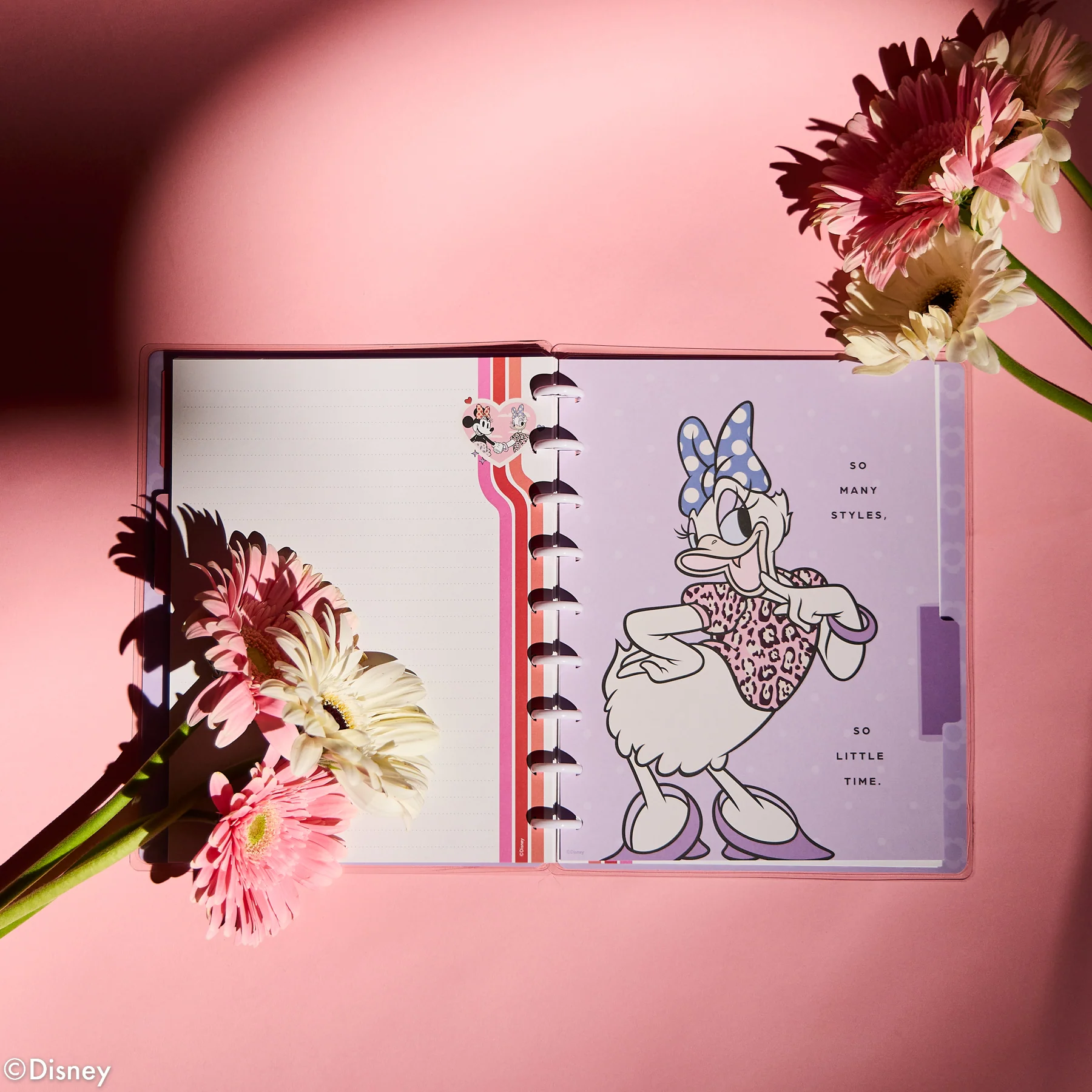Disney Minnie Mouse Bow Happy - Dotted Lined Classic Notebook - 60 Sheets - Image 5