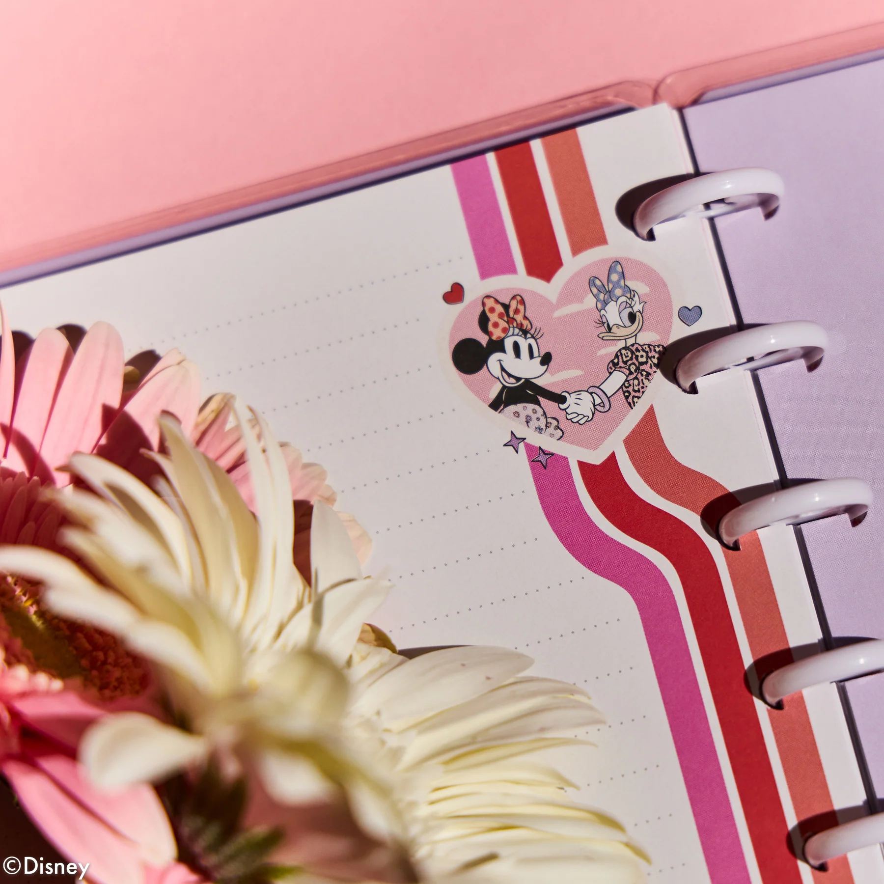 Disney Minnie Mouse Bow Happy - Dotted Lined Classic Notebook - 60 Sheets - Image 6