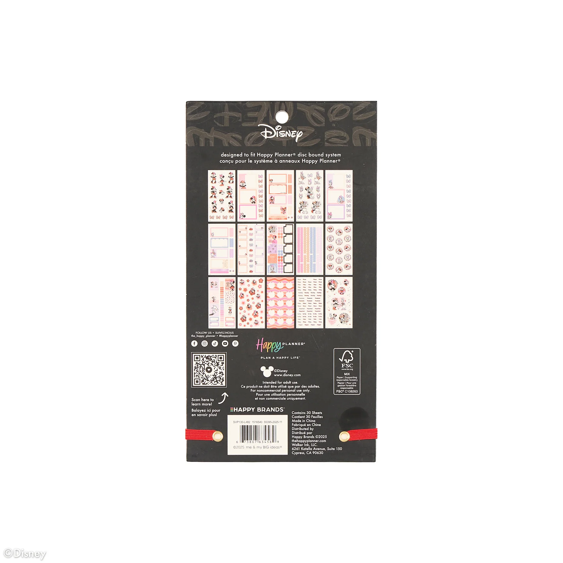 Disney Minnie Mouse Bow Happy - Value Pack Stickers - Image 14