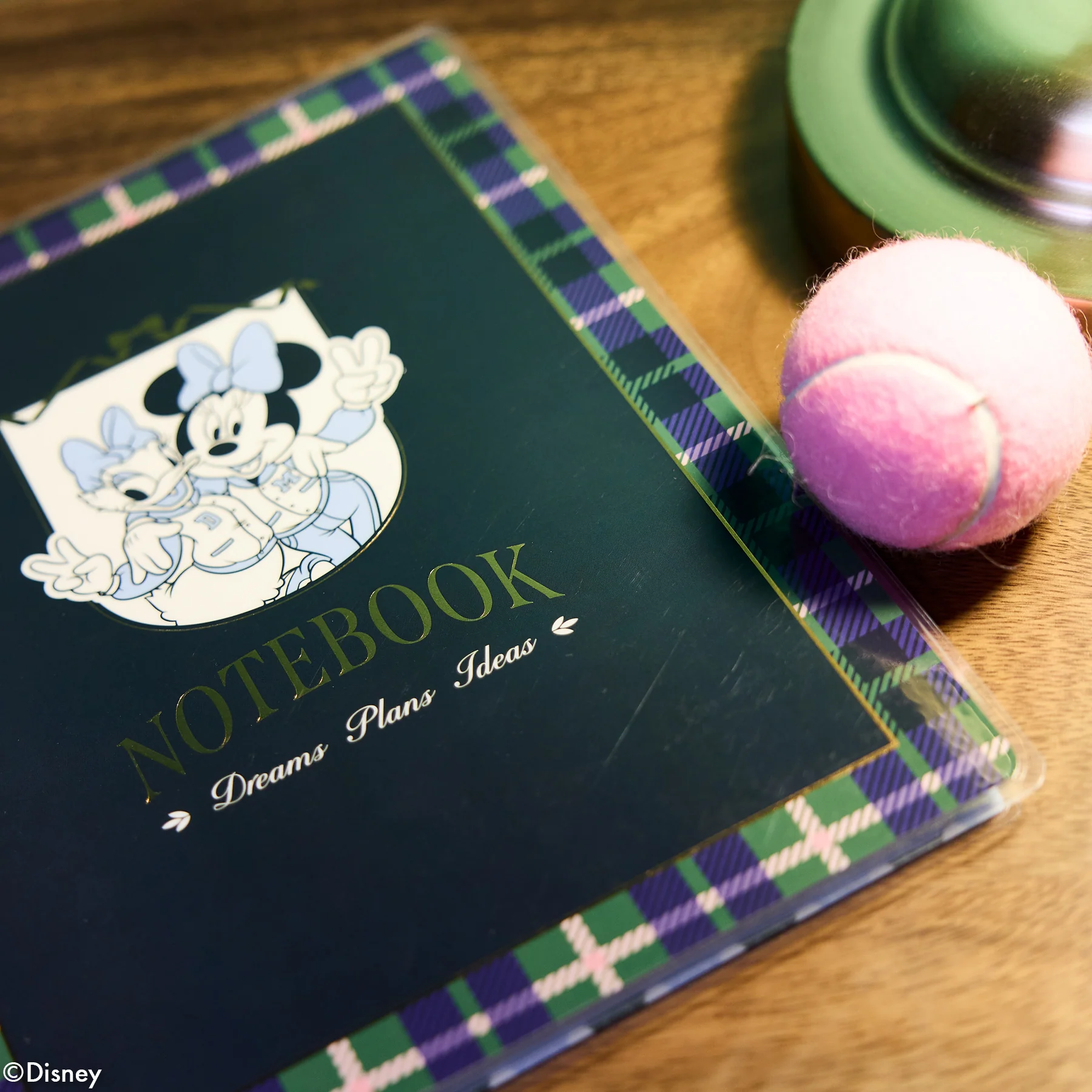 Disney Minnie Mouse & Daisy Duck Varsity Teacher - Dotted Lined Big Notebook - 60 Sheets - Image 6