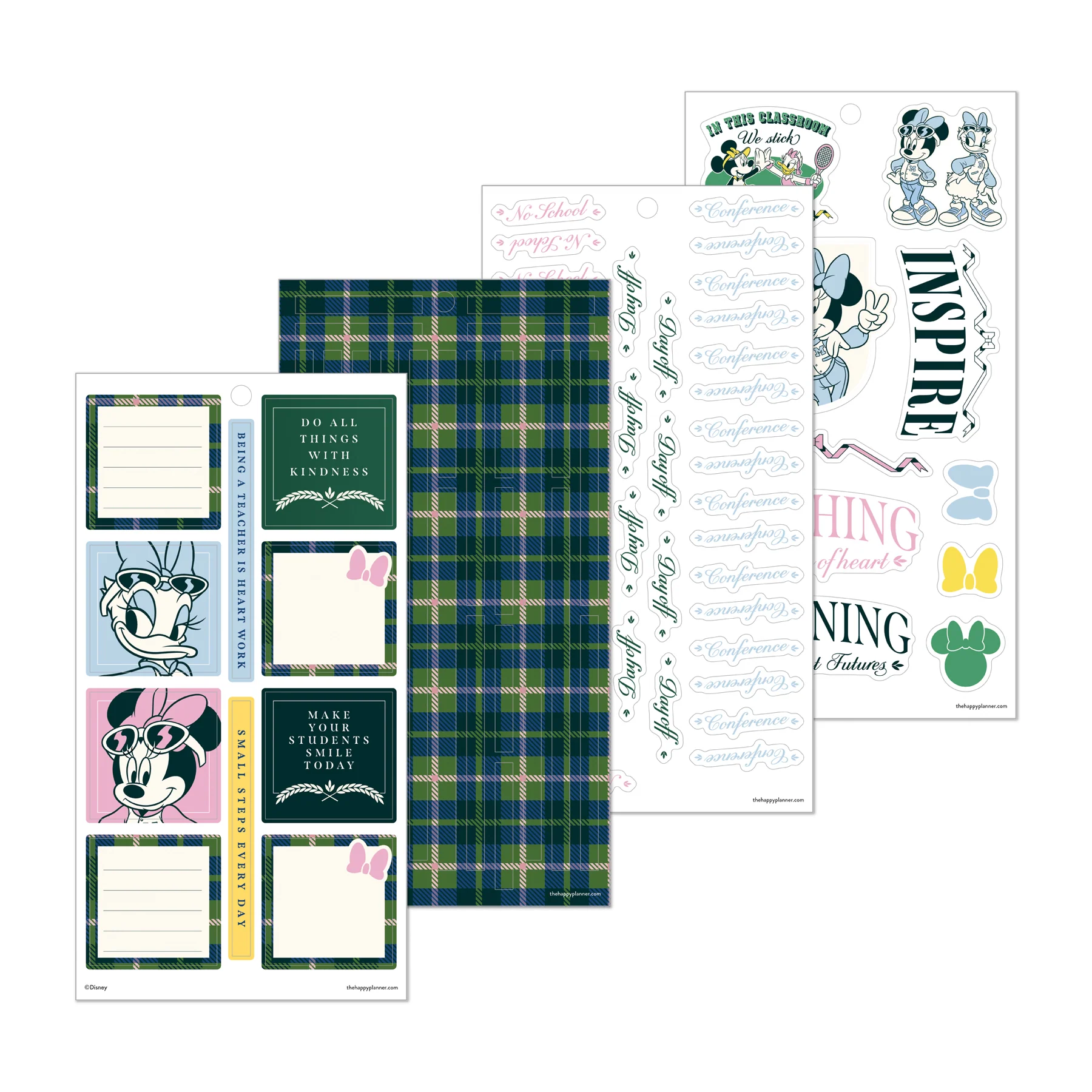 Disney Minnie Mouse & Daisy Duck Varsity Teacher - Value Pack Stickers - Big - Image 11
