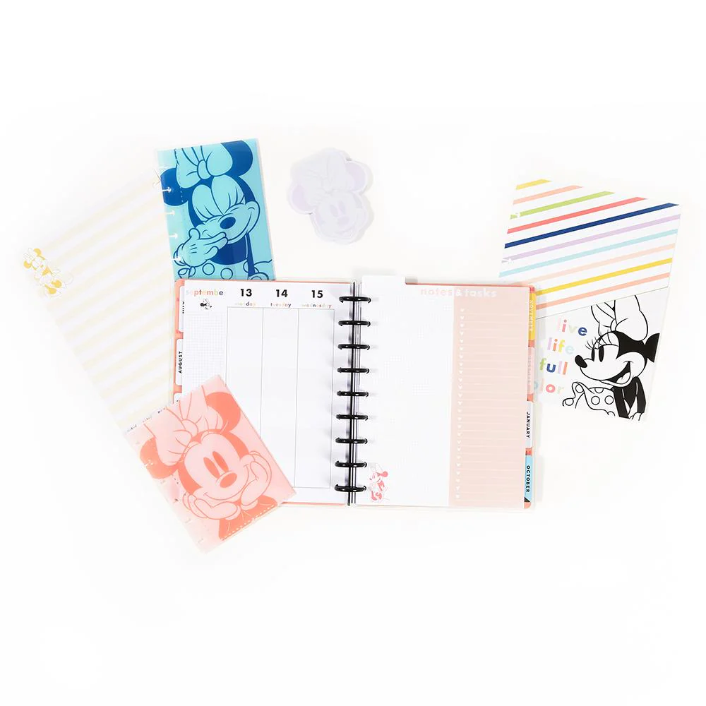 Disney© Minnie Mouse Magic Colorblock Classic Planner Companion - Image 4