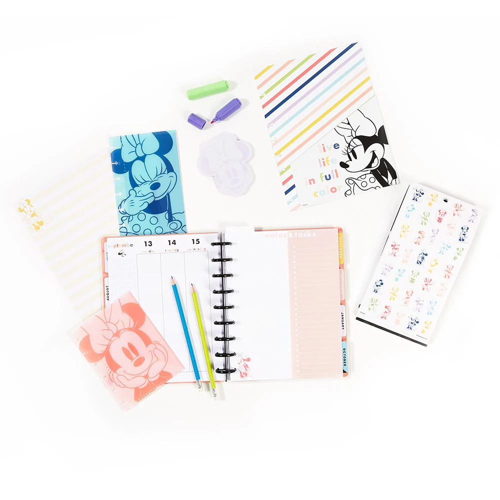 Disney© Minnie Mouse Magic Colorblock Classic Planner Companion - Image 5