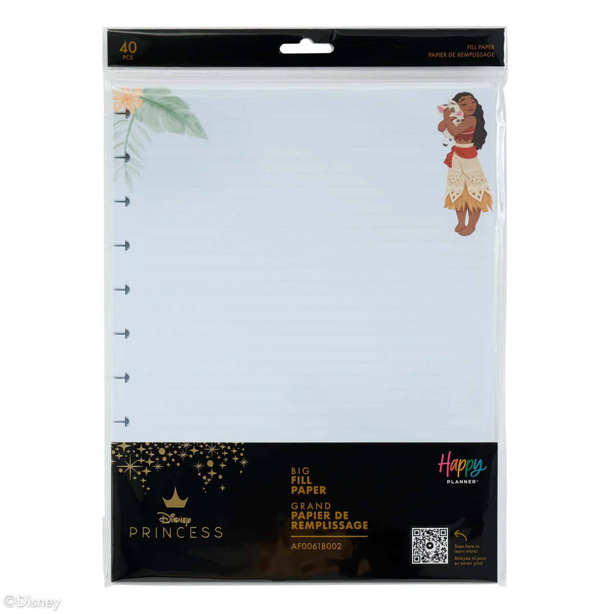 Disney Moana - Dotted Lined Big Filler Paper - 40 Sheets - Image 5