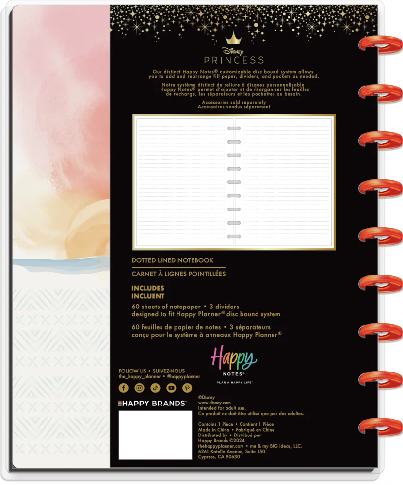 Disney Moana - Dotted Lined Classic Notebook - 60 Sheets - Image 10
