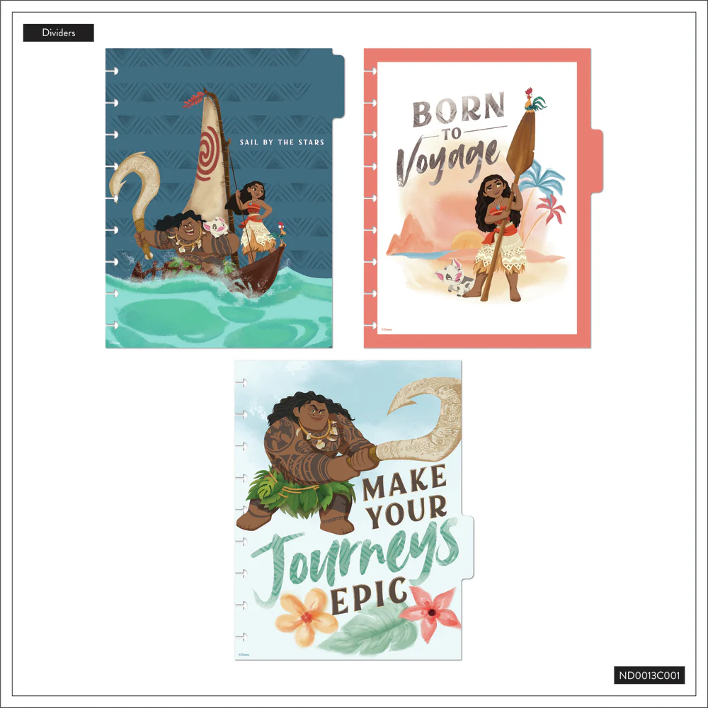 Disney Moana - Dotted Lined Classic Notebook - 60 Sheets - Image 6