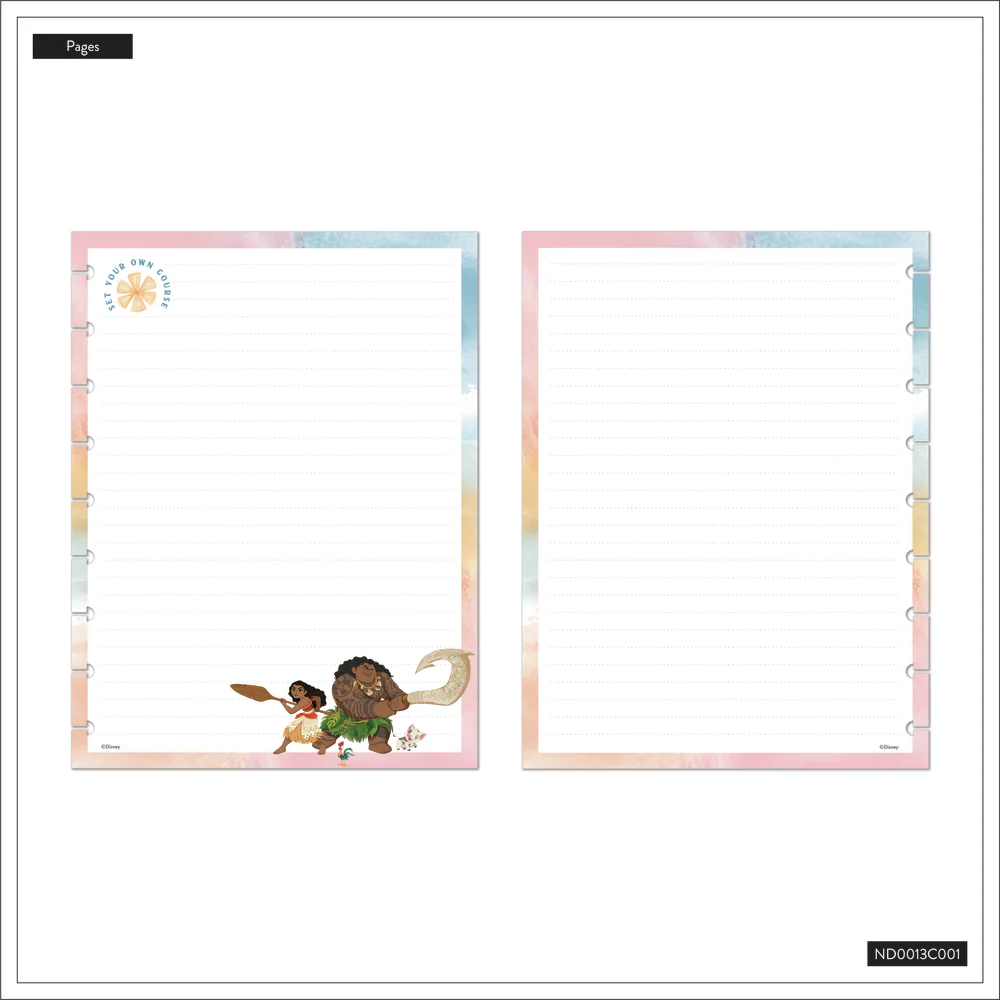 Disney Moana - Dotted Lined Classic Notebook - 60 Sheets - Image 7