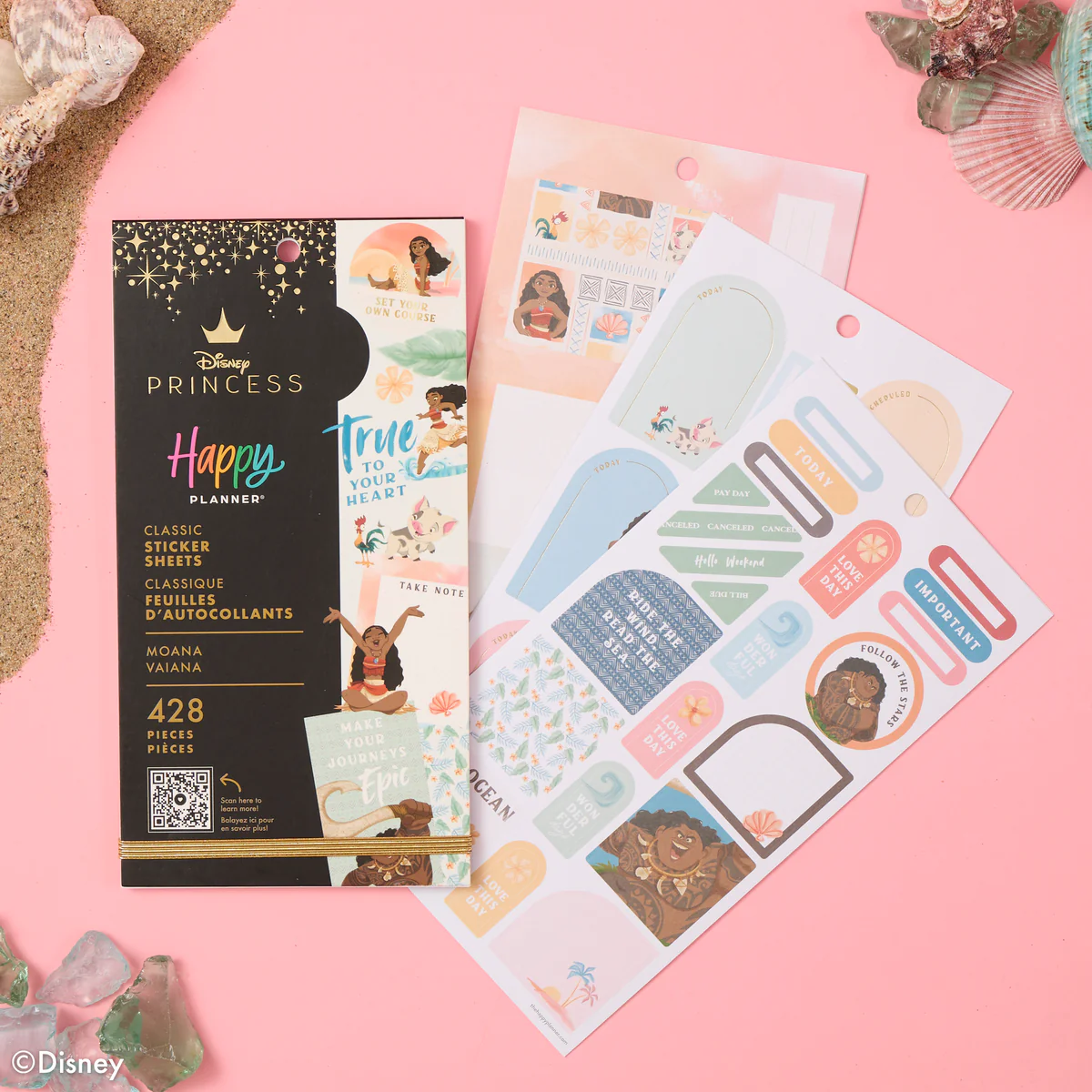 Disney Moana - Value Pack Stickers - Image 3