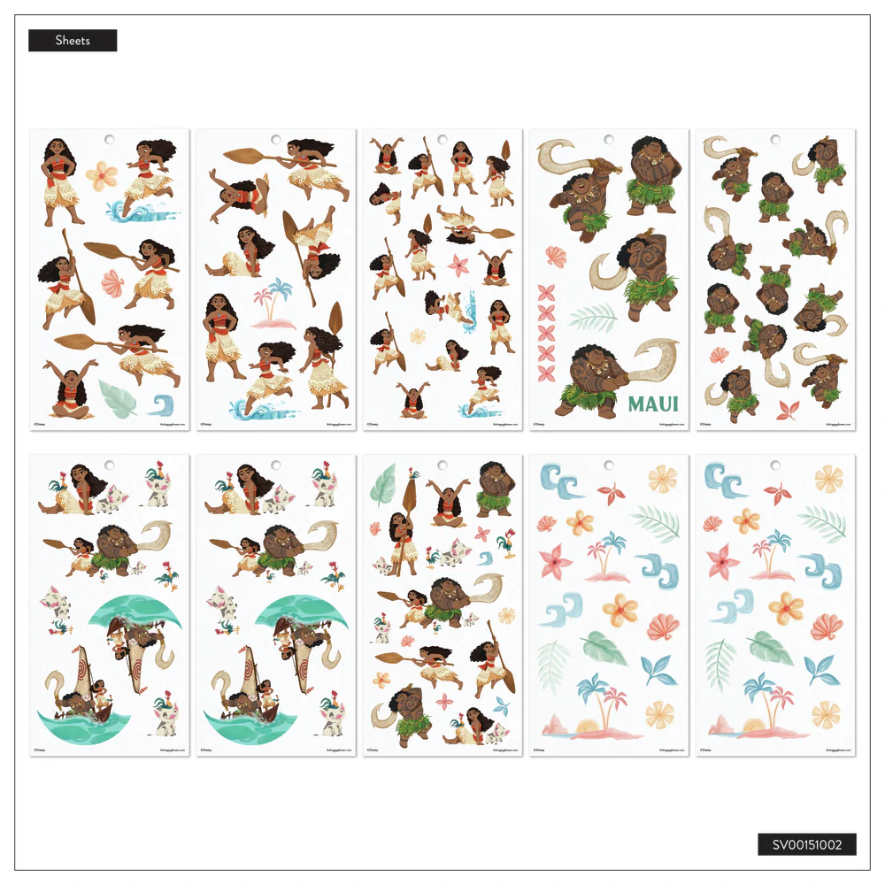 Disney Moana - Value Pack Stickers - Image 6
