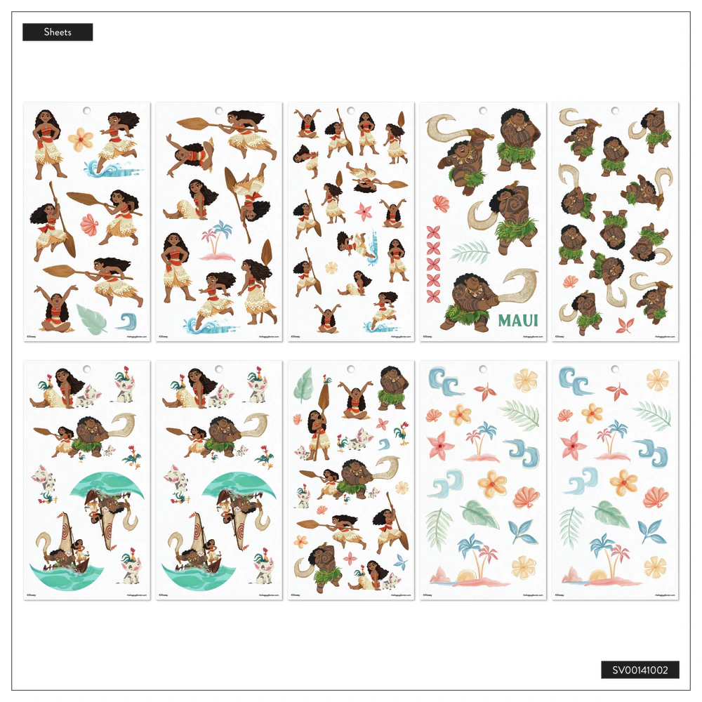 Disney Moana - Value Pack Stickers - Big - Image 6