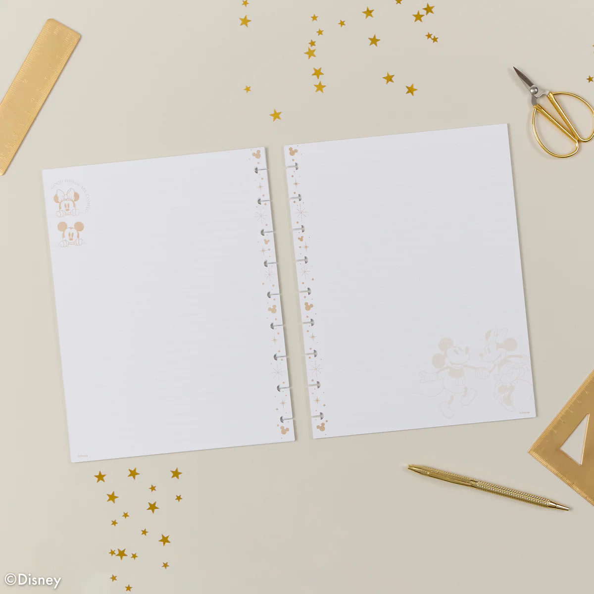 Disney Mod Mickey Mouse - Dotted Lined Classic Filler Paper - 40 Sheets - Image 3