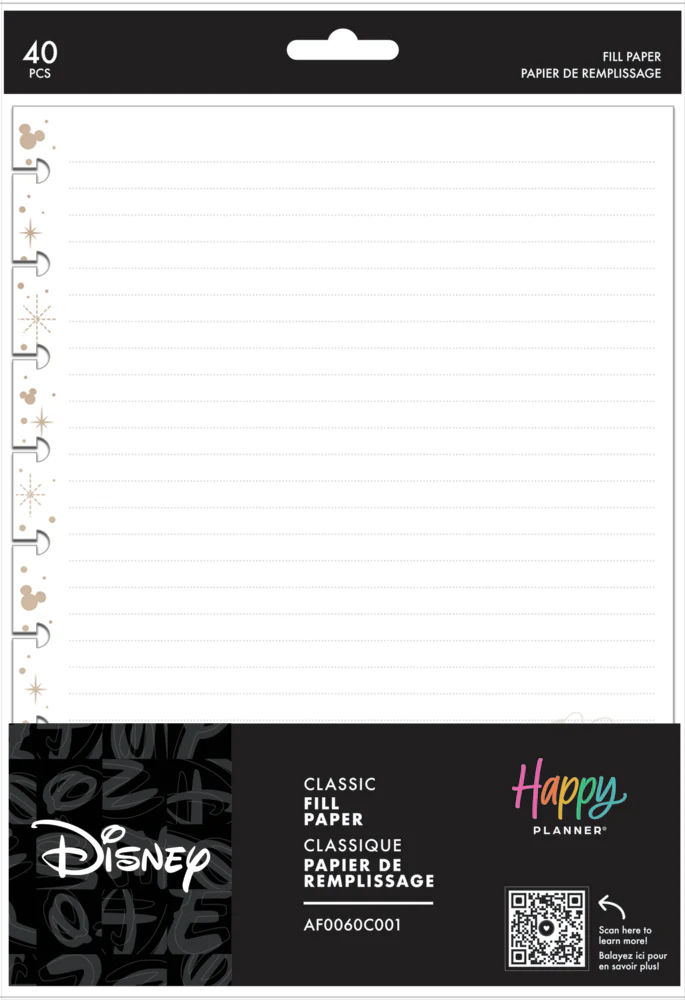 Disney Mod Mickey Mouse - Dotted Lined Classic Filler Paper - 40 Sheets - Image 5