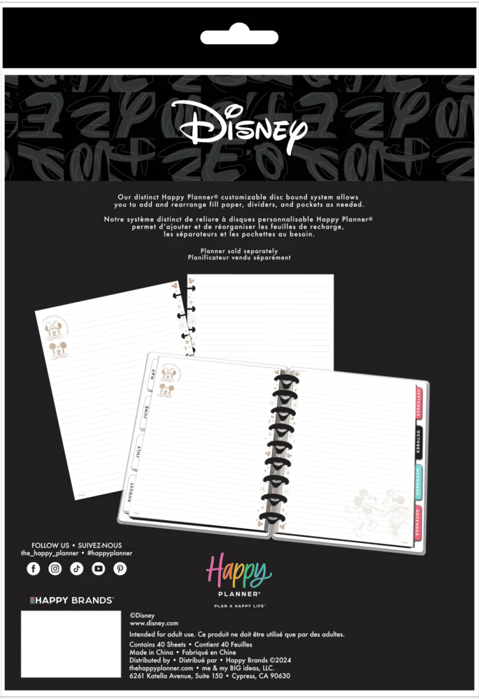 Disney Mod Mickey Mouse - Dotted Lined Classic Filler Paper - 40 Sheets - Image 6