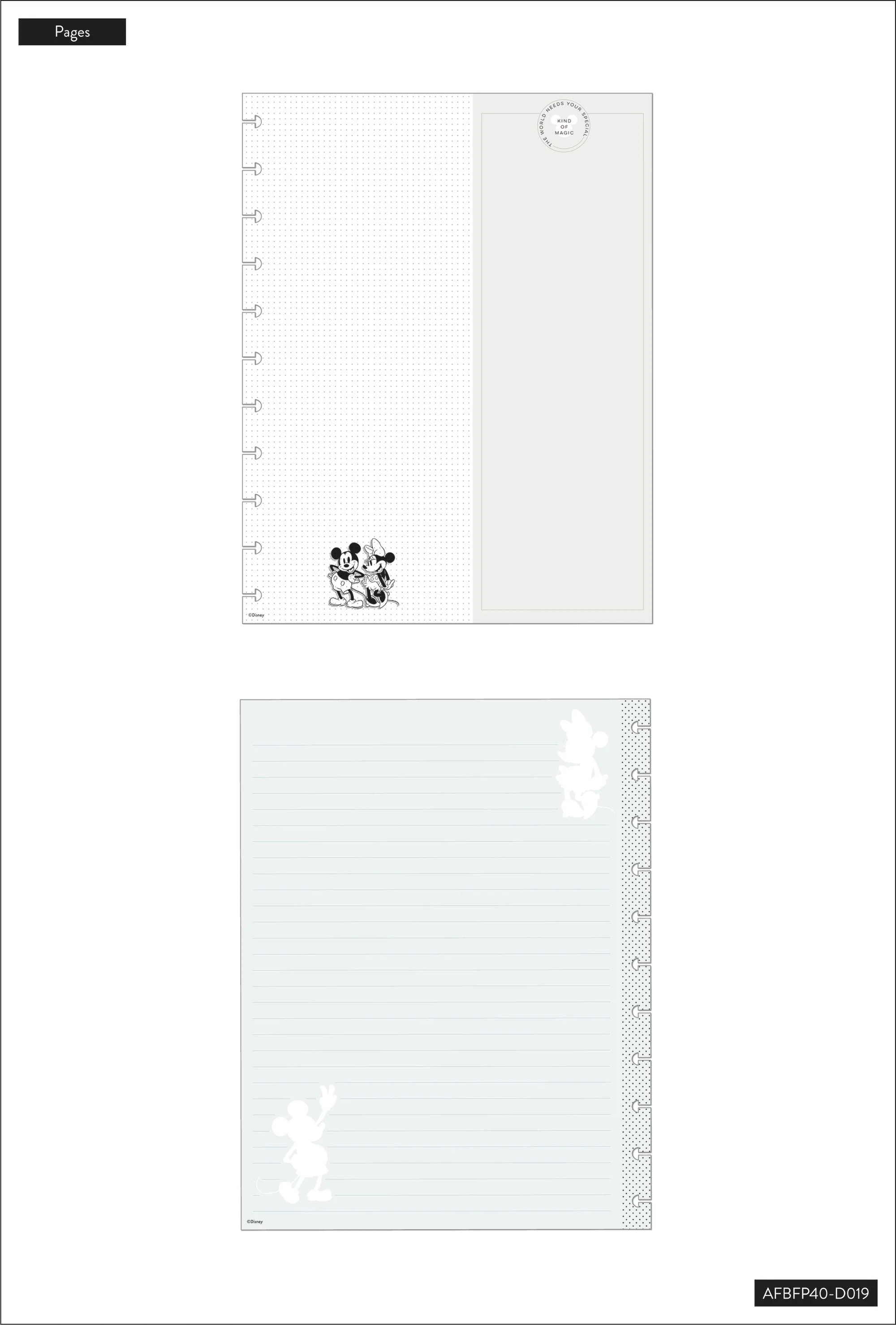 Disney© Modern Mickey Mouse & Minnie Mouse Big Filler Paper - Image 5