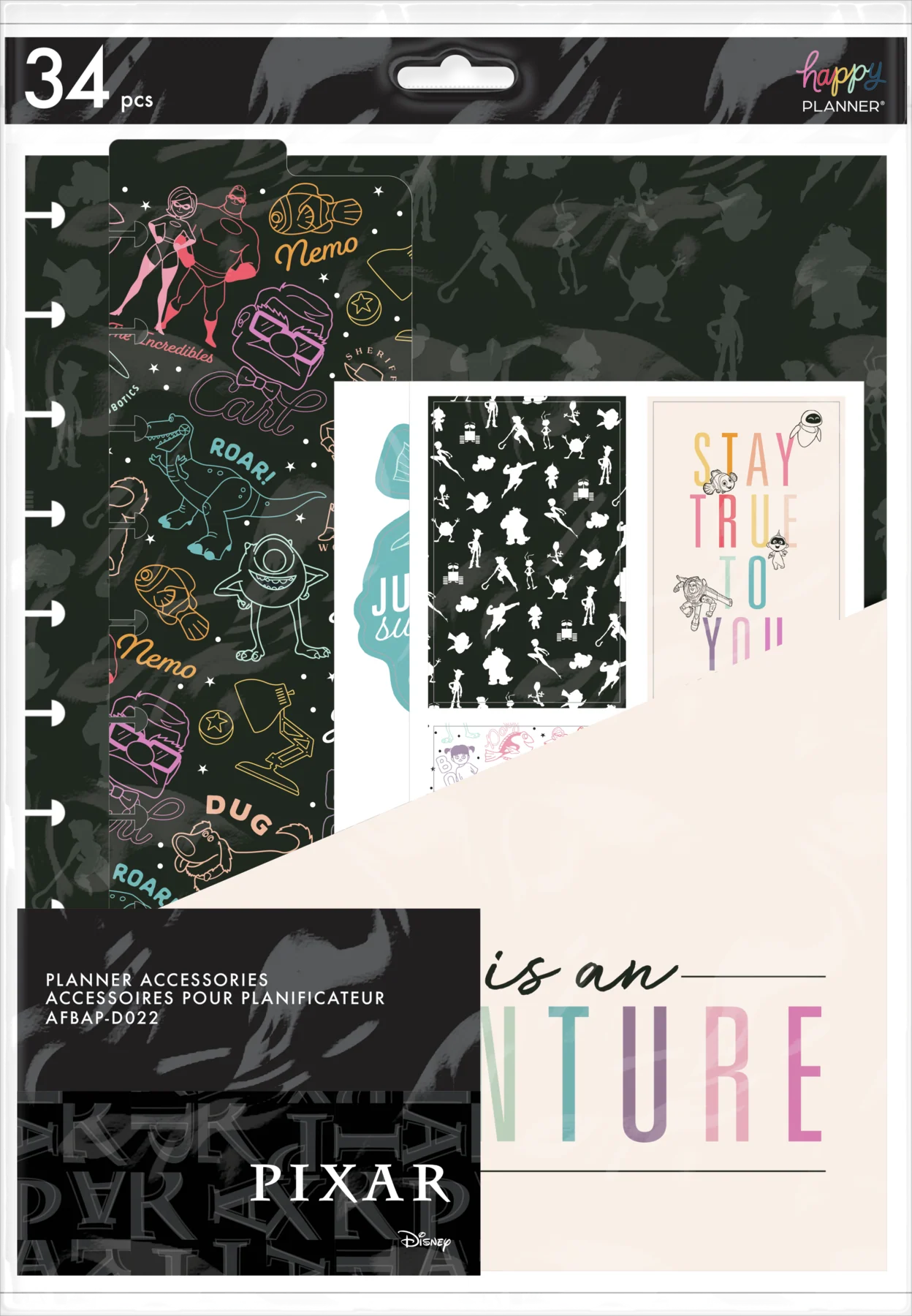 Disney© and Pixar Bright Year - Big Planner Accessory Pack - Image 6