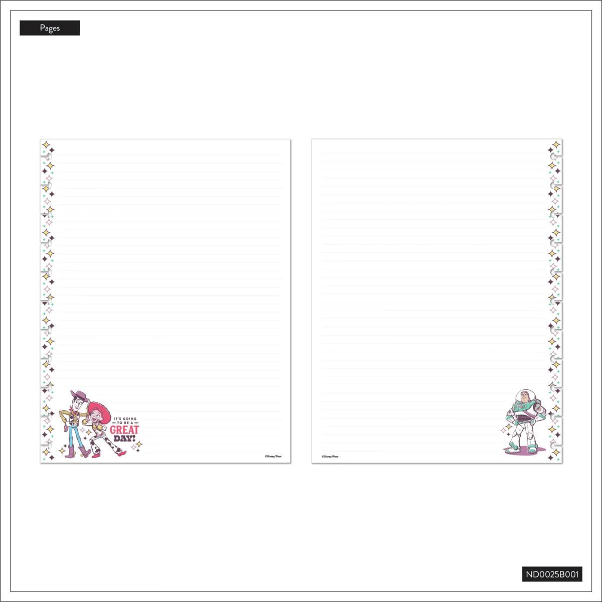 Disney & Pixar Toy Story 30th Anniversary - Dotted Lined Big Notebook - 60 Sheets - Image 7