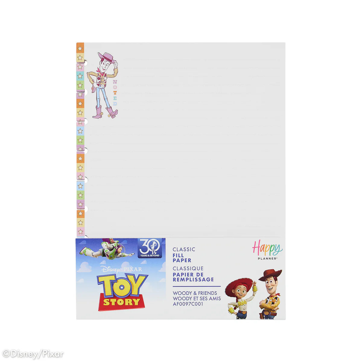 Disney & Pixar Toy Story 30th Anniversary - Dotted Lined Classic Filler Paper - 40 Sheets - Image 6