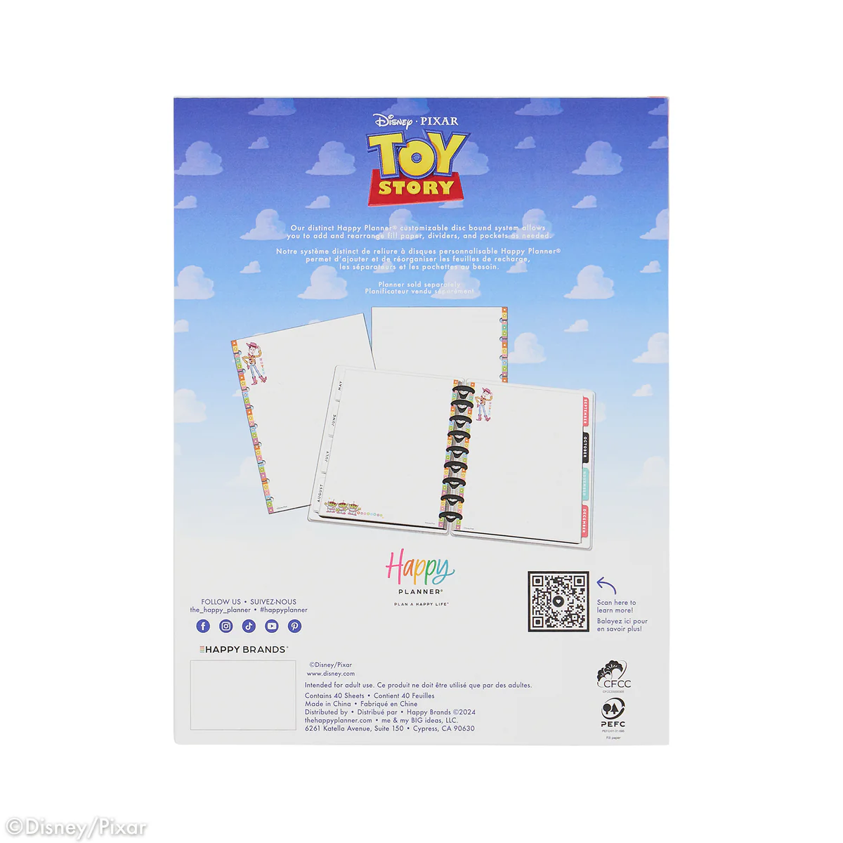 Disney & Pixar Toy Story 30th Anniversary - Dotted Lined Classic Filler Paper - 40 Sheets - Image 7
