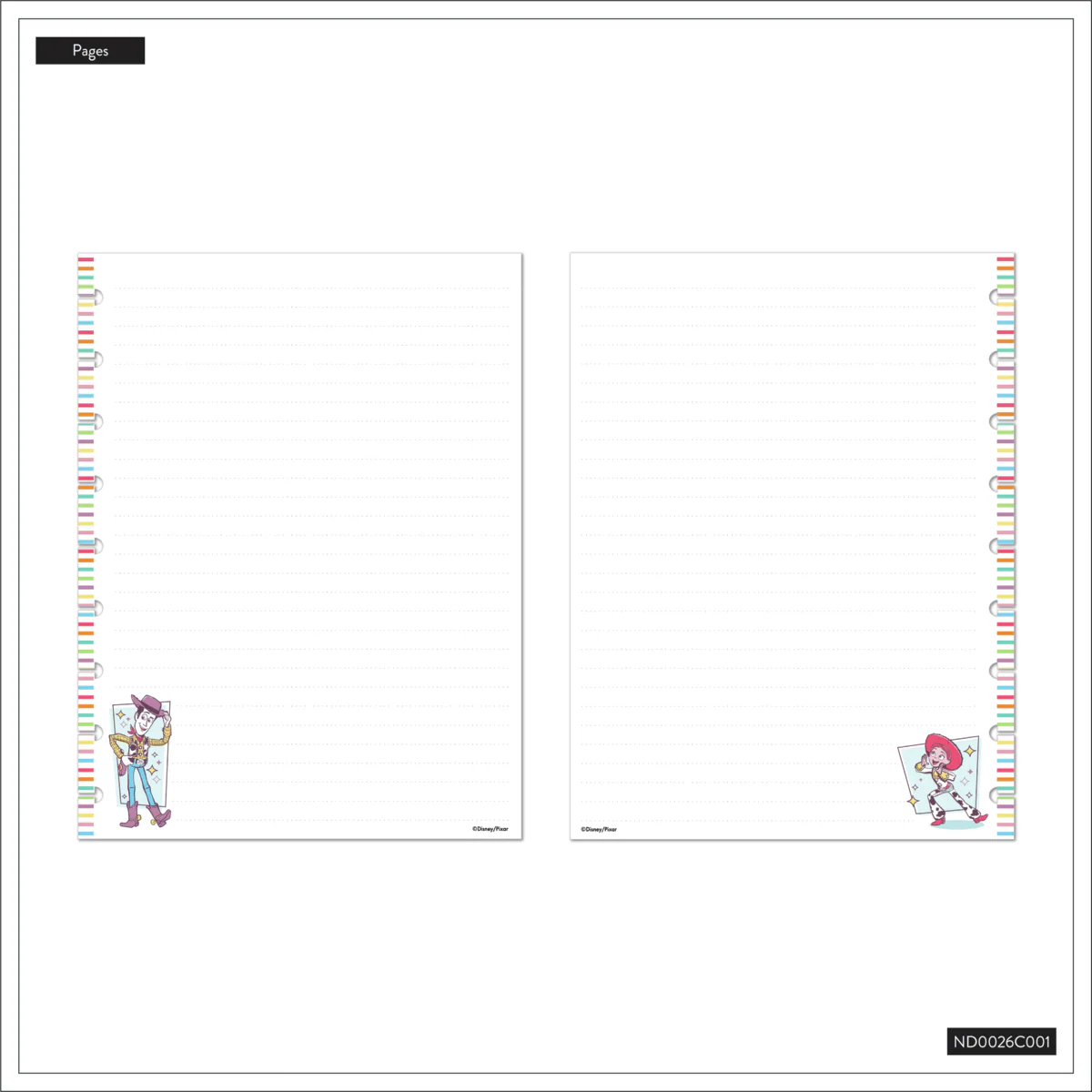 Disney & Pixar Toy Story 30th Anniversary - Dotted Lined Classic Notebook - 60 Sheets - Image 7