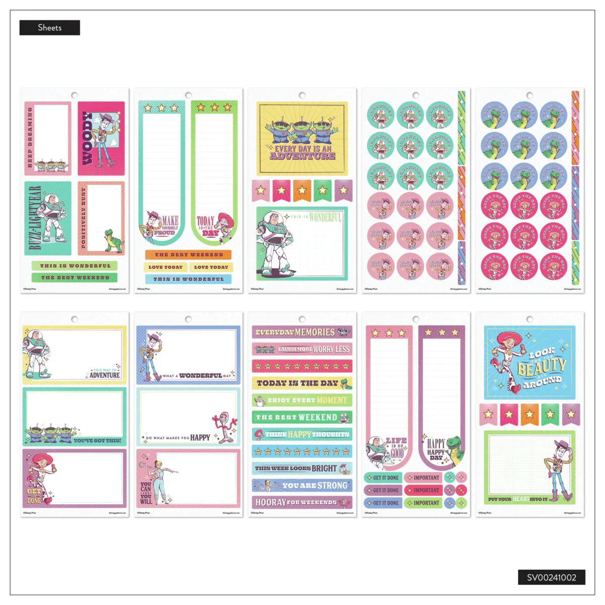 Disney & Pixar Toy Story 30th Anniversary - Value Pack Stickers - Big - Image 13