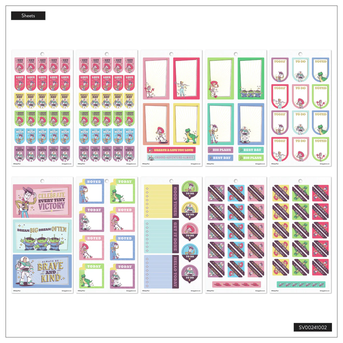 Disney & Pixar Toy Story 30th Anniversary - Value Pack Stickers - Big - Image 6