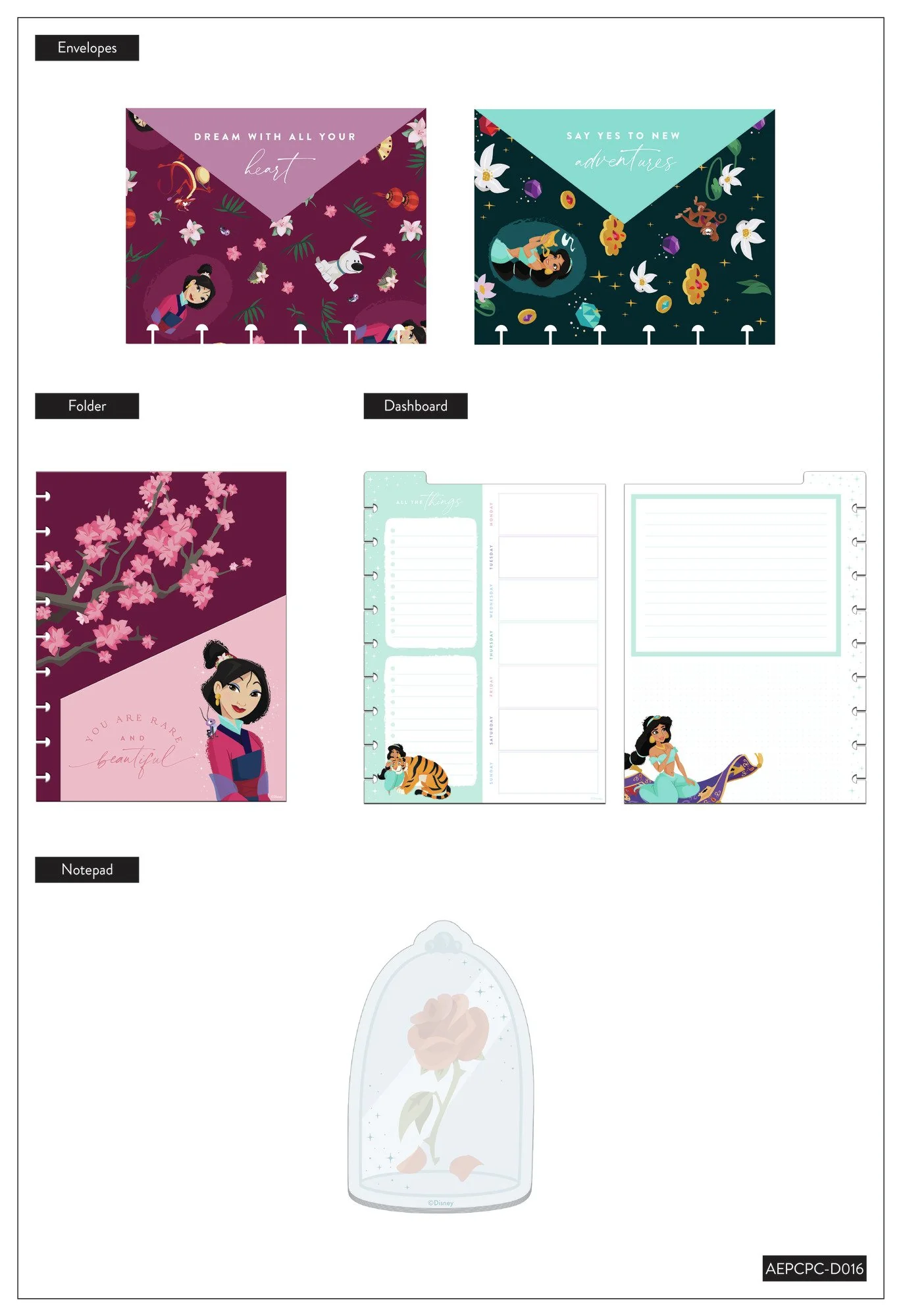 Disney © Princess New Adventures Classic Planner Companion - Image 5
