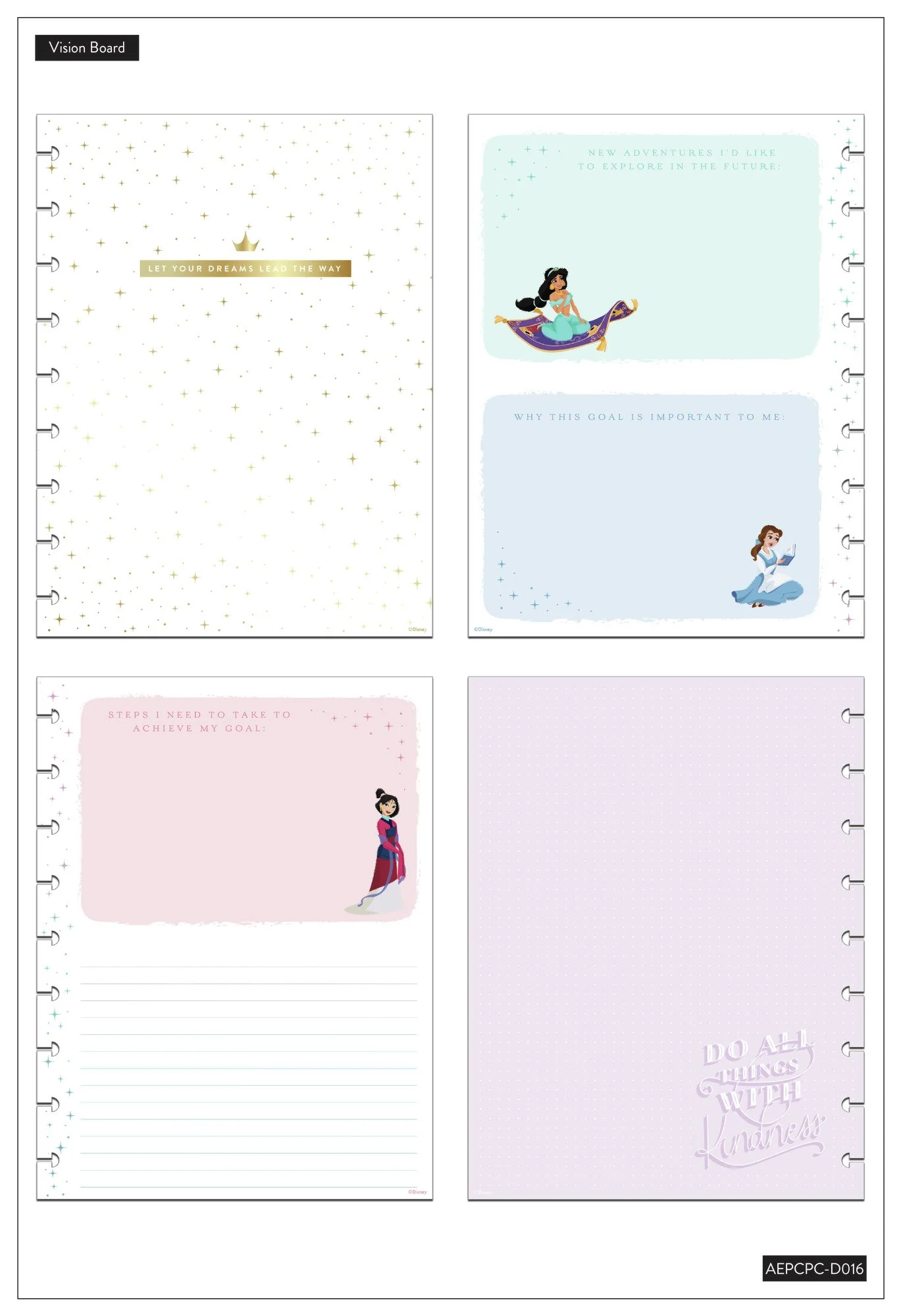 Disney © Princess New Adventures Classic Planner Companion - Image 6