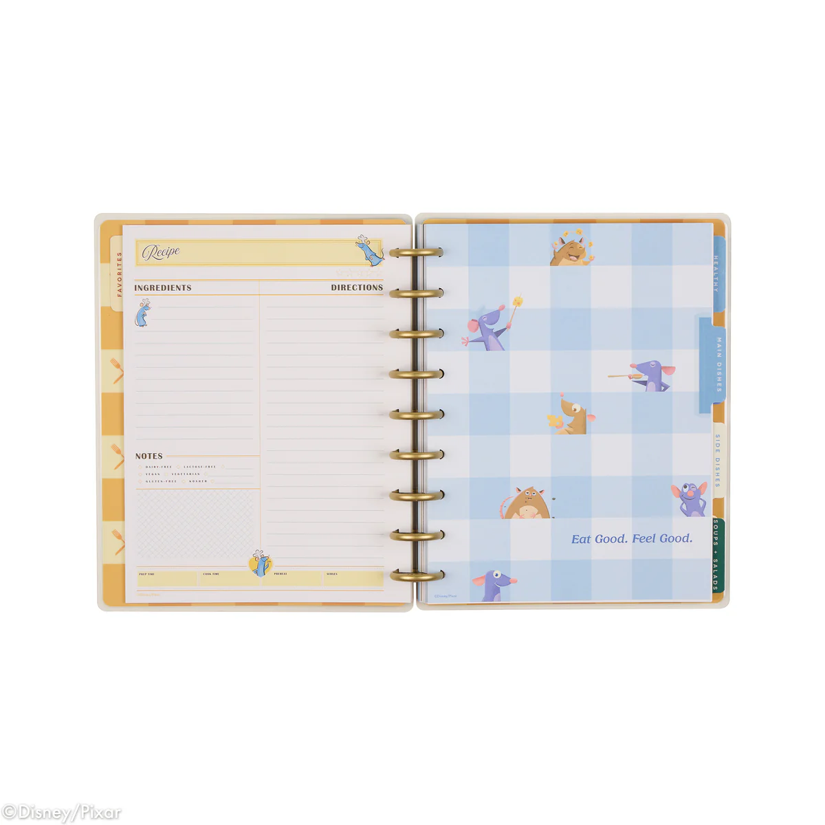 Disney Ratatouille - Classic Recipe Organizer - 81 Sheets - Image 12
