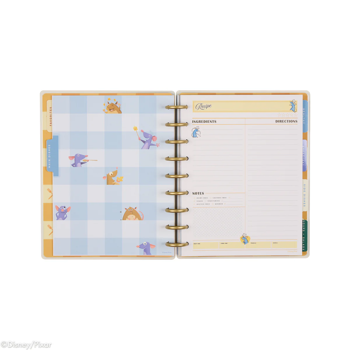 Disney Ratatouille - Classic Recipe Organizer - 81 Sheets - Image 13