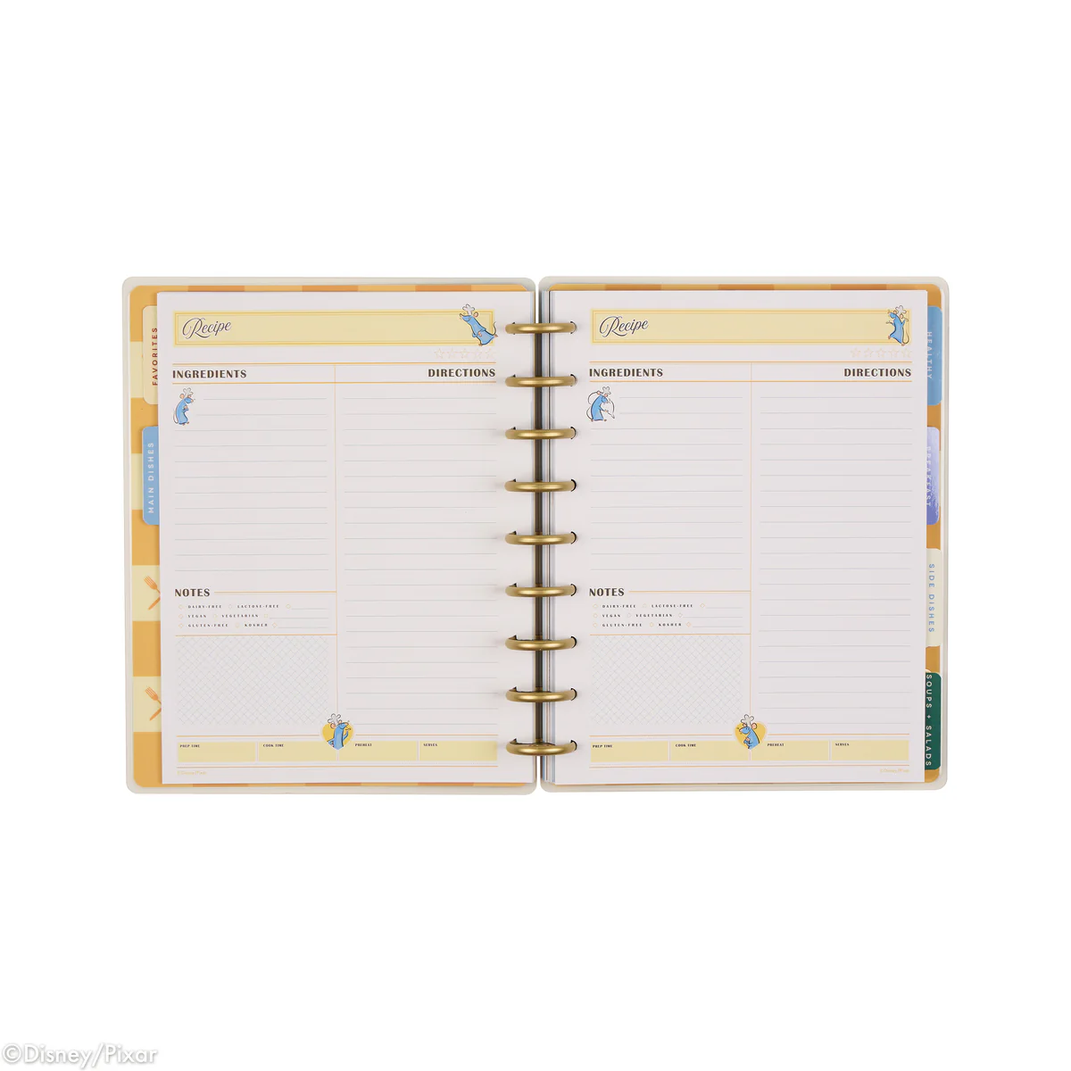 Disney Ratatouille - Classic Recipe Organizer - 81 Sheets - Image 14