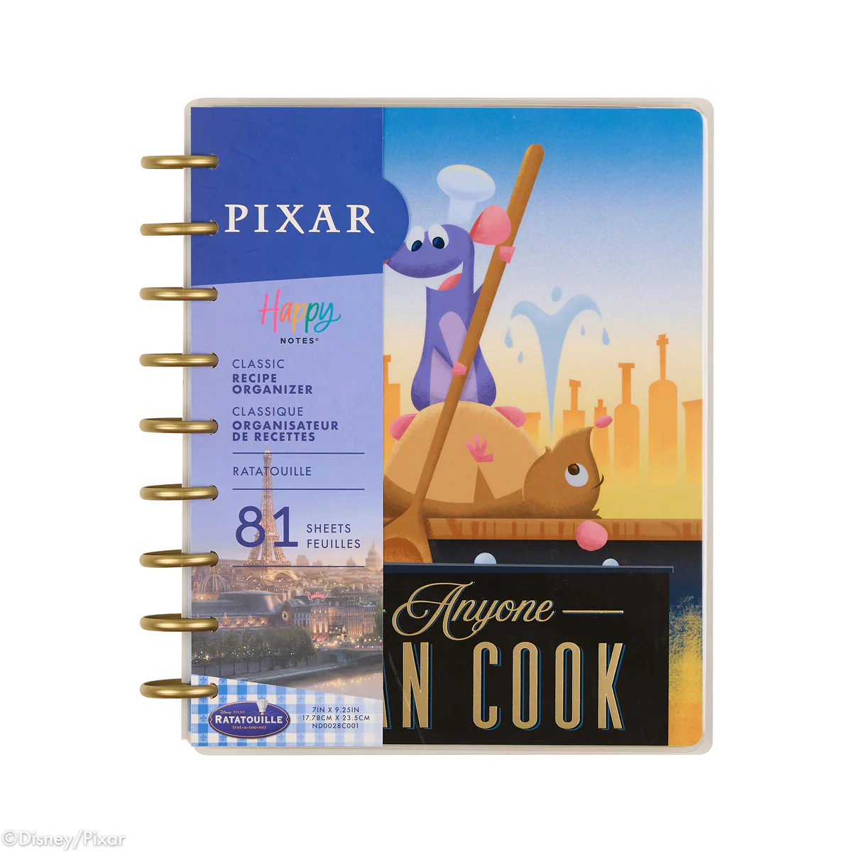 Disney Ratatouille - Classic Recipe Organizer - 81 Sheets - Image 18