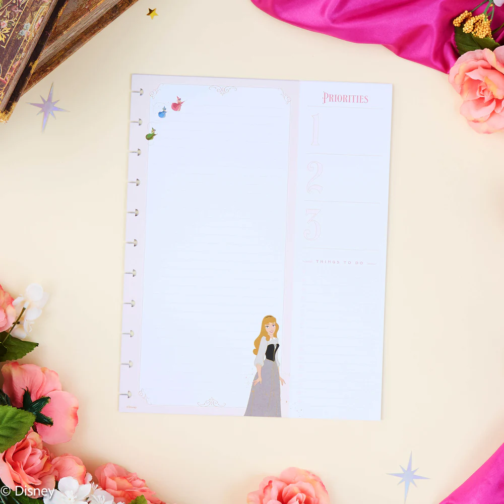 Disney Sleeping Beauty 65th Anniversary - Dashboard Big Filler Paper - 40 Sheets - Image 3