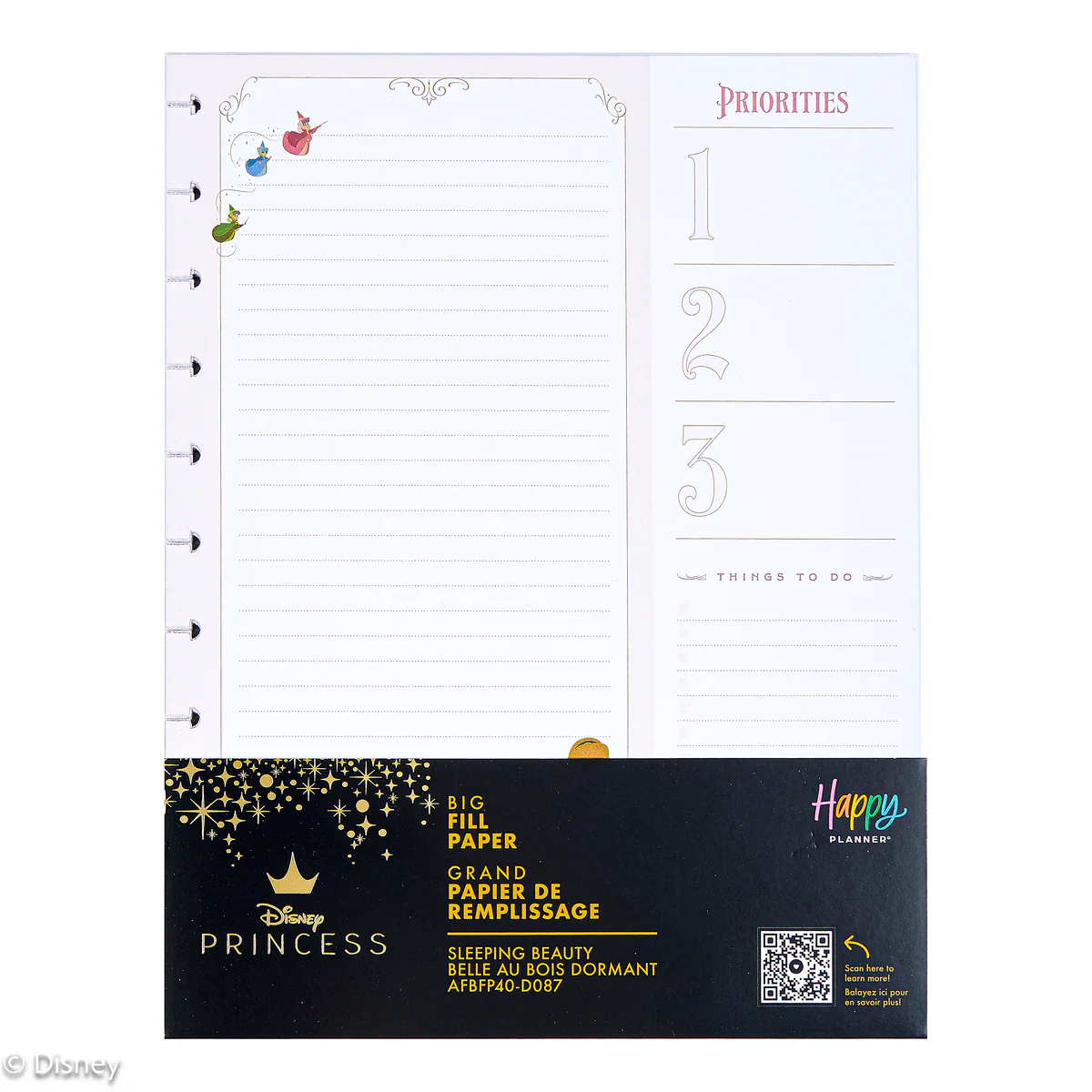 Disney Sleeping Beauty 65th Anniversary - Dashboard Big Filler Paper - 40 Sheets - Image 4