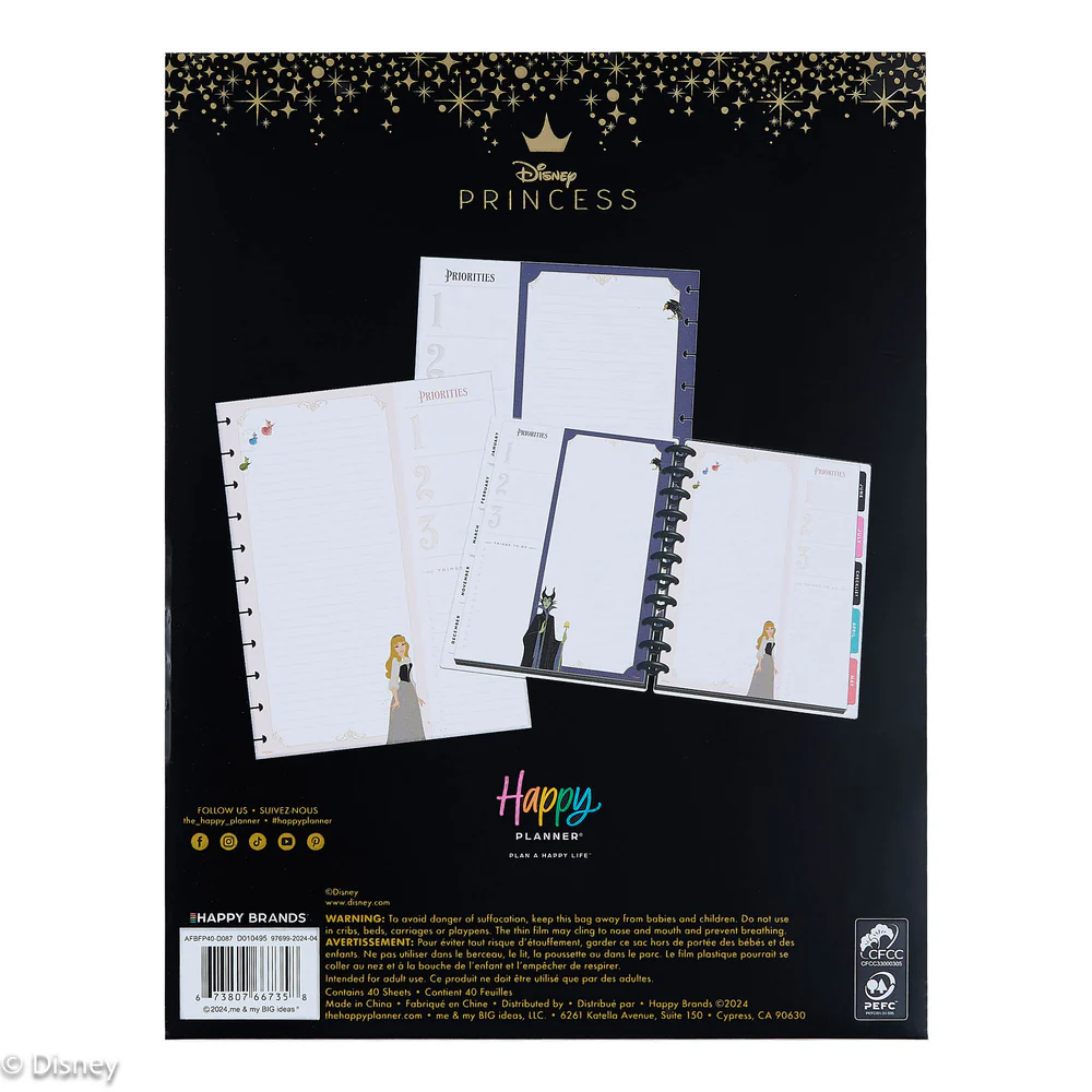 Disney Sleeping Beauty 65th Anniversary - Dashboard Big Filler Paper - 40 Sheets - Image 6