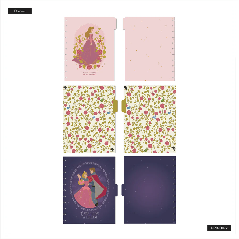 Disney Sleeping Beauty 65th Anniversary - Dotted Lined Big Notebook - 60 Sheets - Image 6