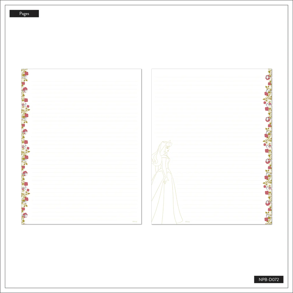 Disney Sleeping Beauty 65th Anniversary - Dotted Lined Big Notebook - 60 Sheets - Image 7