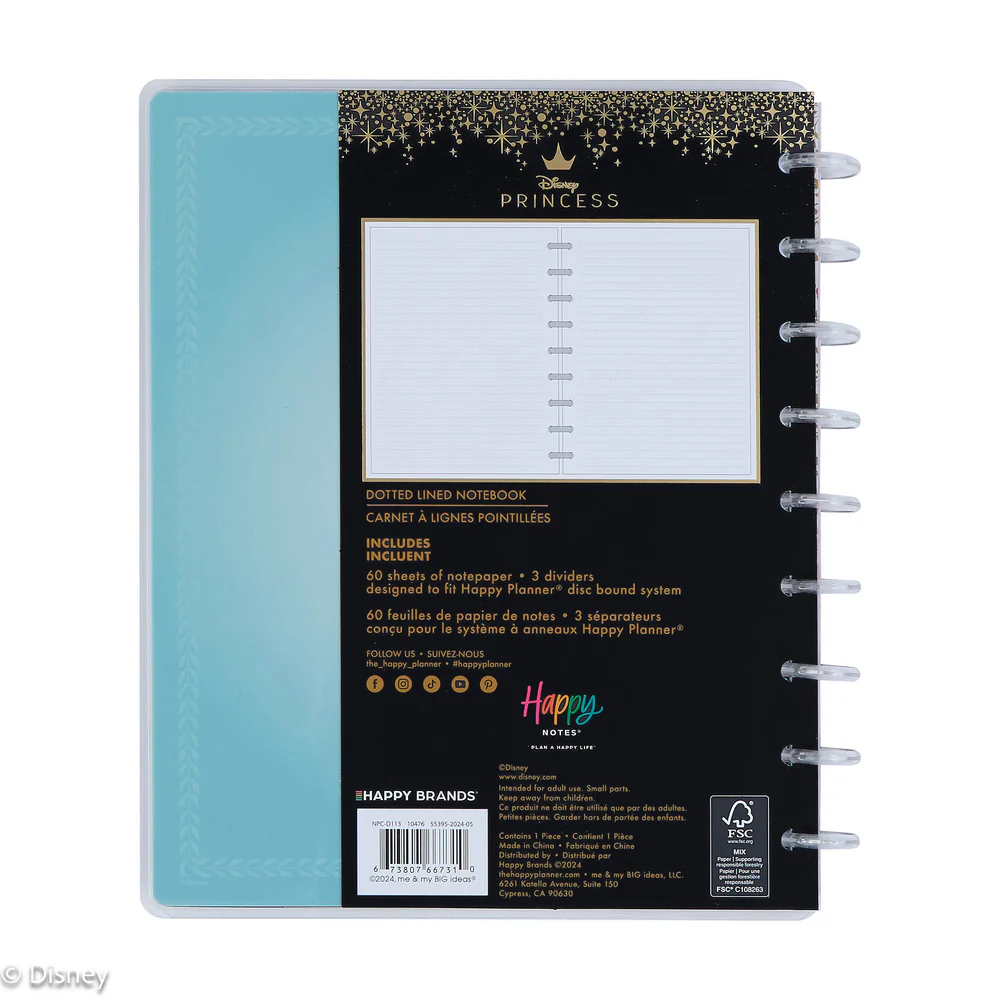 Disney Sleeping Beauty 65th Anniversary - Dotted Lined Classic Notebook - 60 Sheets - Image 10