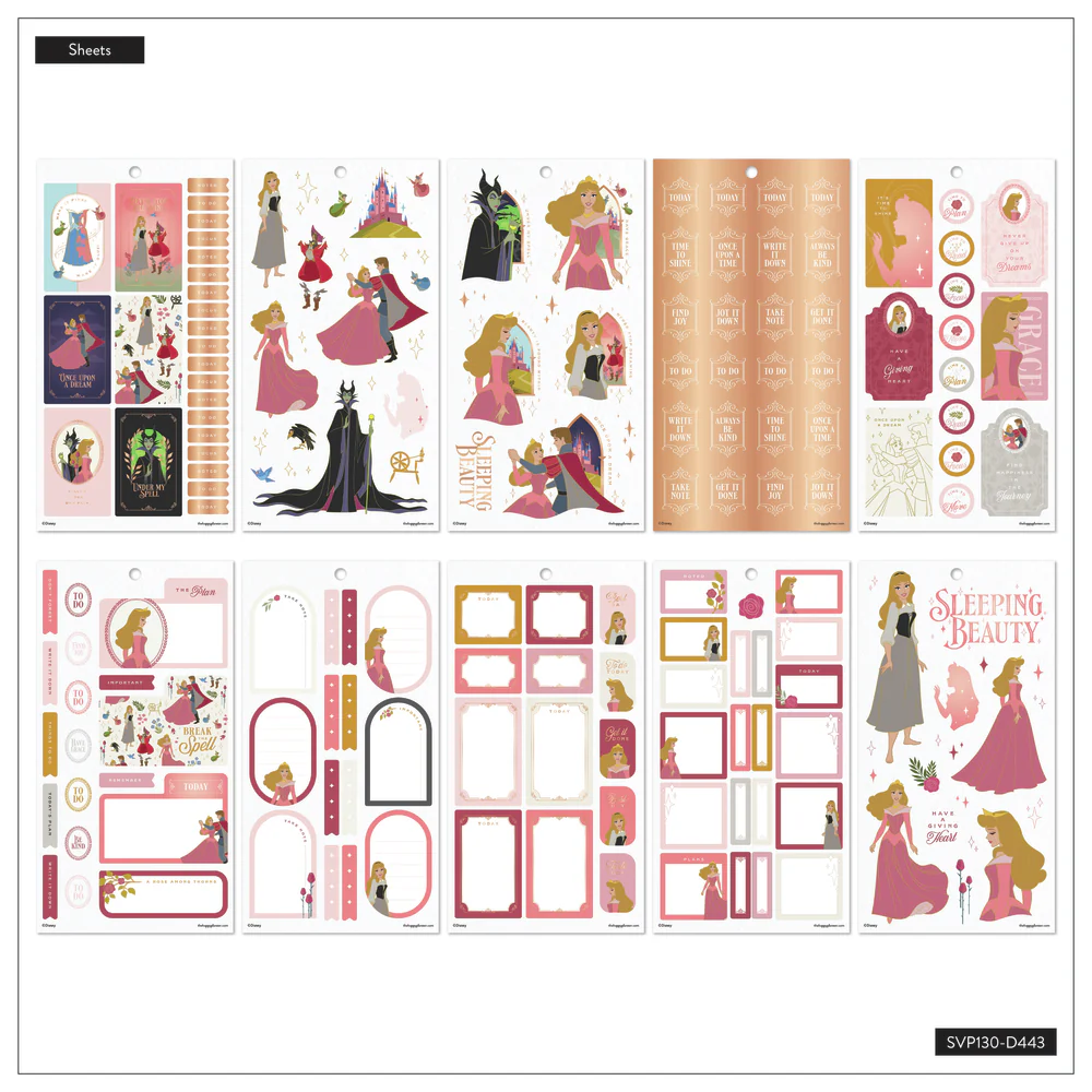 Disney Sleeping Beauty 65th Anniversary - Value Pack Stickers - Image 5