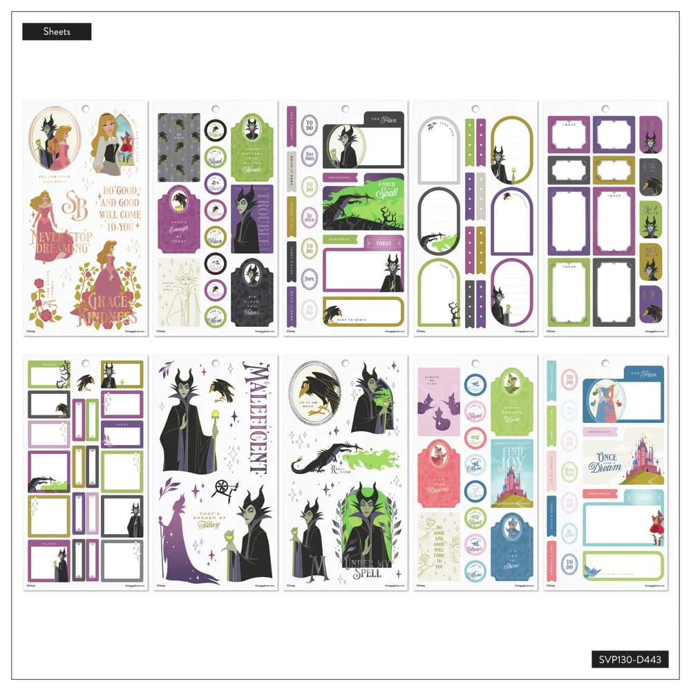 Disney Sleeping Beauty 65th Anniversary - Value Pack Stickers - Image 6
