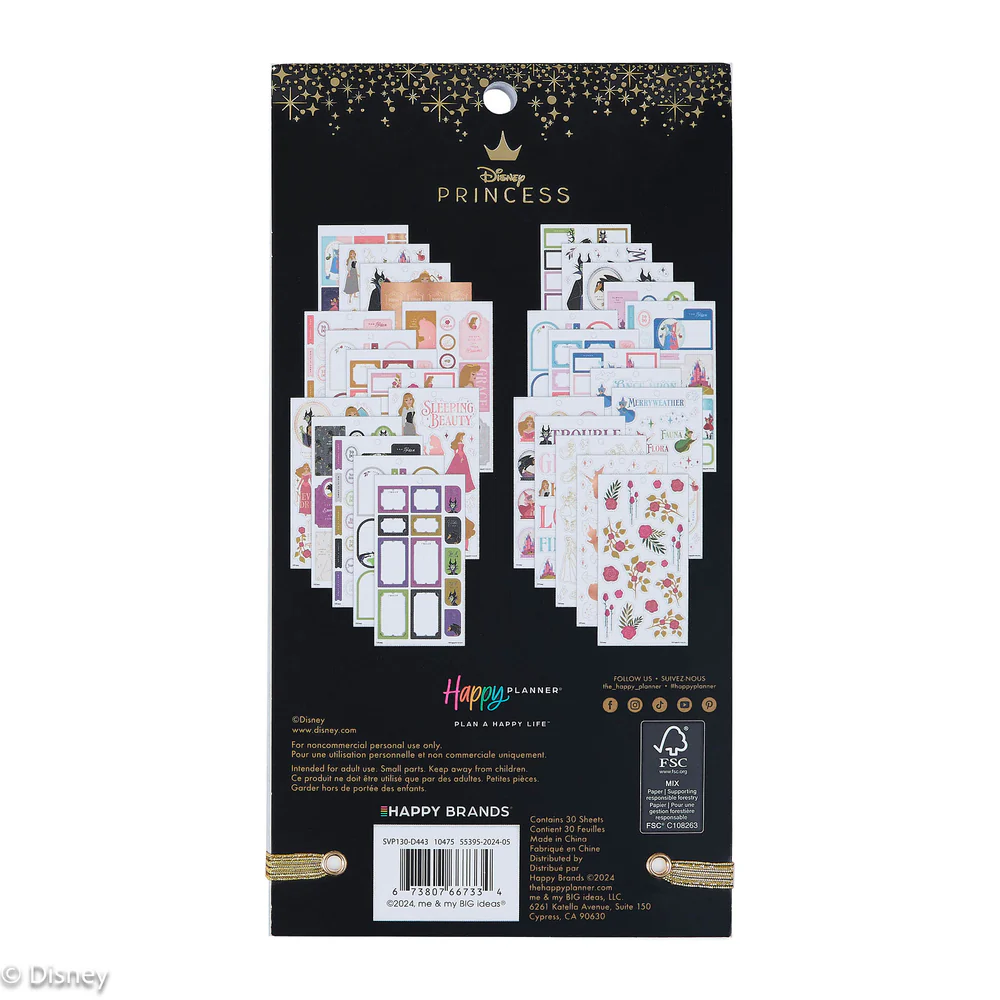 Disney Sleeping Beauty 65th Anniversary - Value Pack Stickers - Image 8