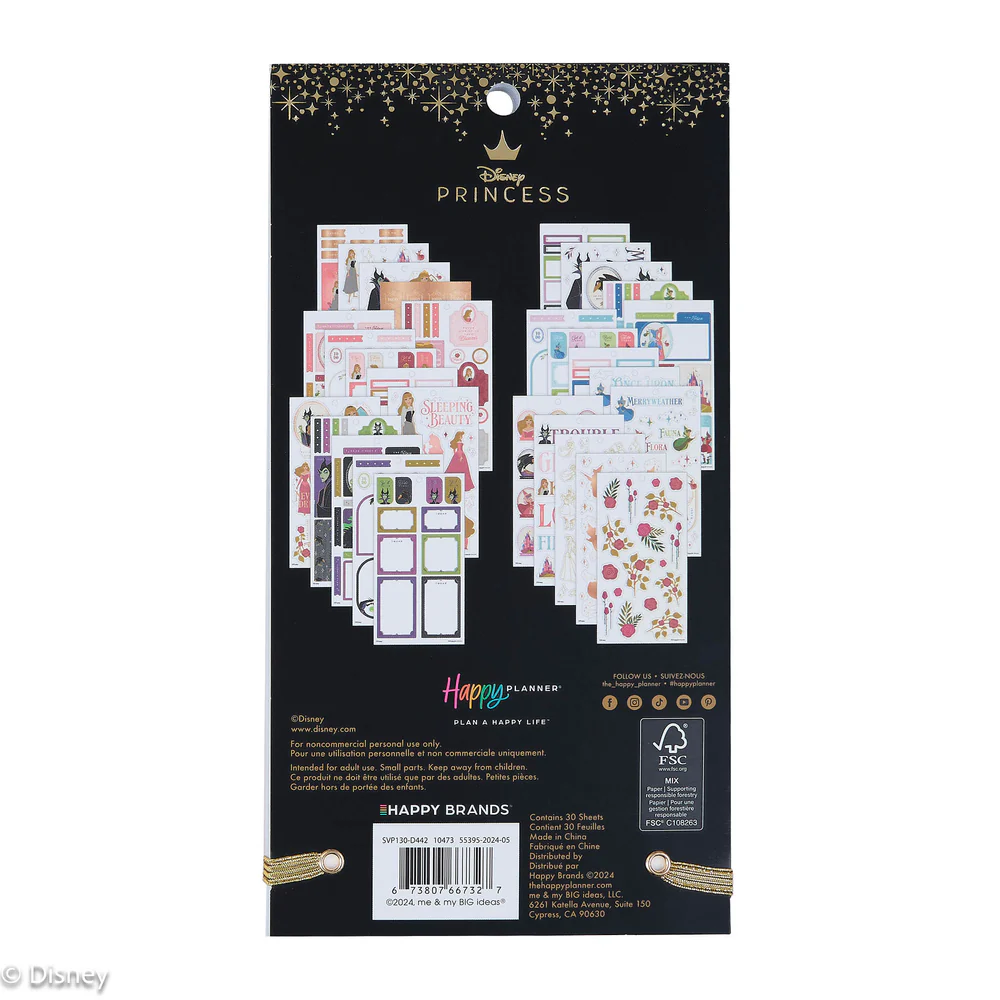 Disney Sleeping Beauty 65th Anniversary - Value Pack Stickers - Big - Image 8