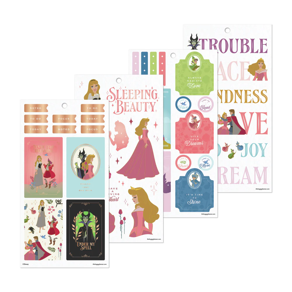 Disney Sleeping Beauty 65th Anniversary - Value Pack Stickers - Big - Image 9